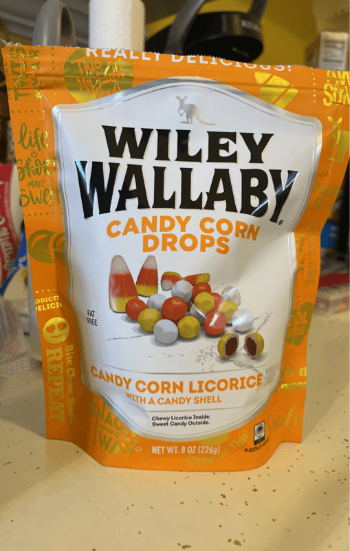 Wiley Wallaby Candy Corn Drops Candy Corn Licorice With A Candy Shell