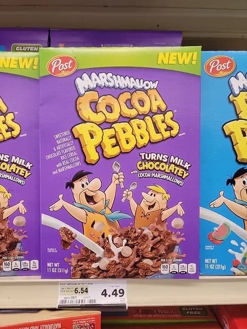 Post Marshmallow Cocoa Pebbles Cereal
