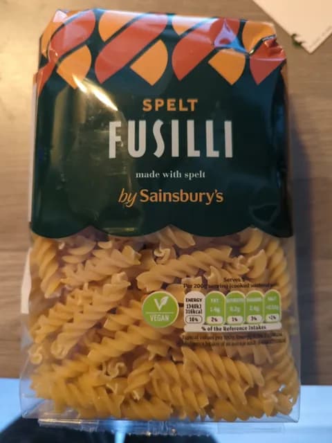 Sainsbury'S Spelt Fusilli