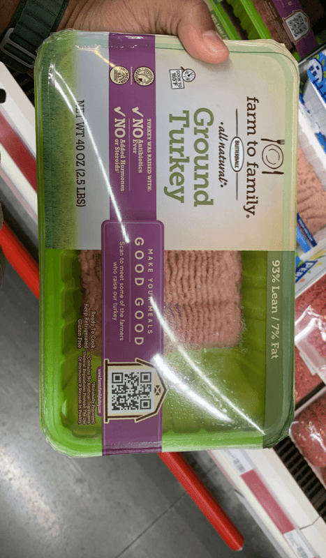 Farm To Family All Natural Ground Turkey