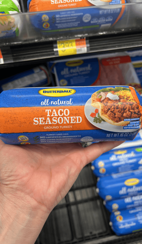Butterball All Natural Taco Seasoned Ground Turkey