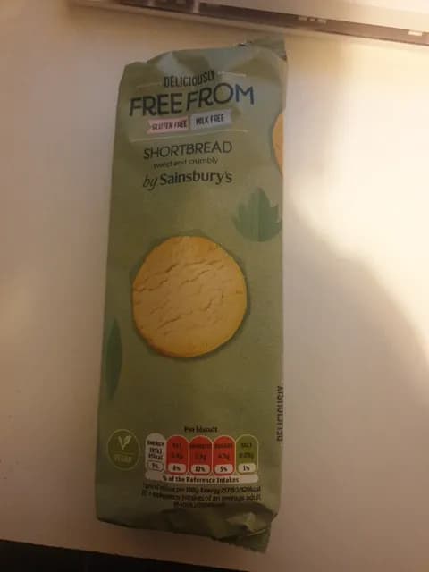 Sainsbury'S Deliciously Free From Shortbread