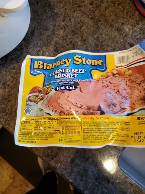 Blarney Stone Corned Beef Brisket Flat Cut