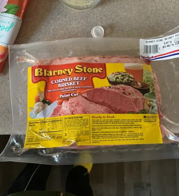 Blarney Stone Corned Beef Brisket Point Cut