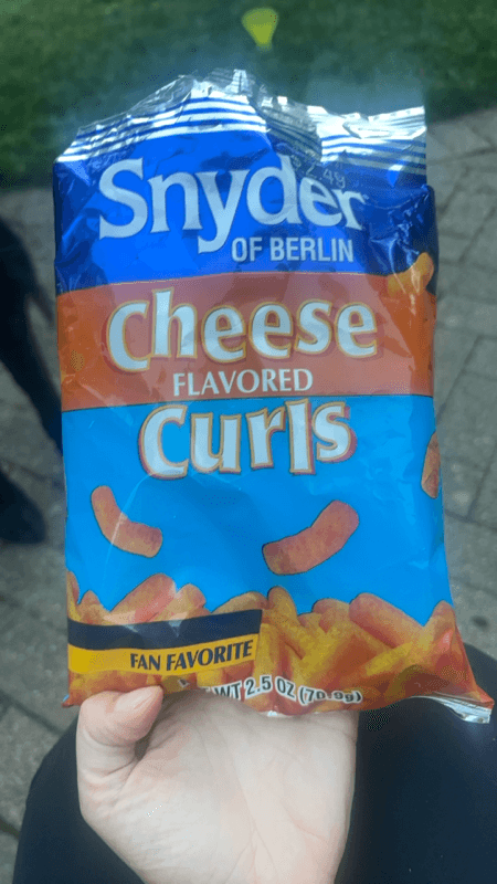 Snyder Of Berlin Cheese Flavored Curls