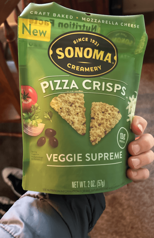 Sonoma Creamery Veggie Supreme Pizza Crisps