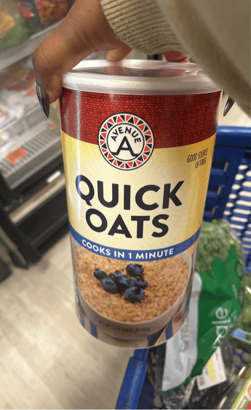 Avenue A Quick Oats