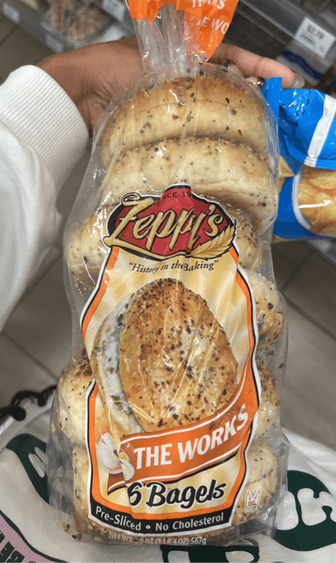 Zeppy'S The Works Pre-Sliced Bagels