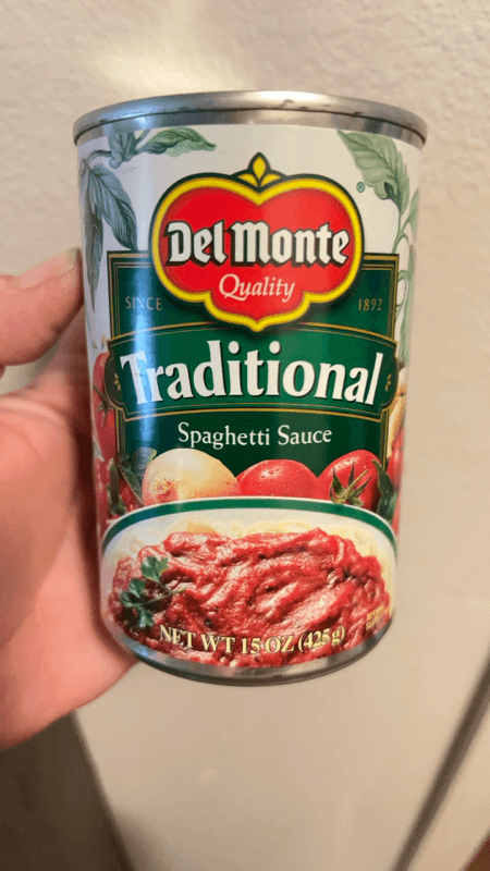 Del Monte Traditional Spaghetti Sauce