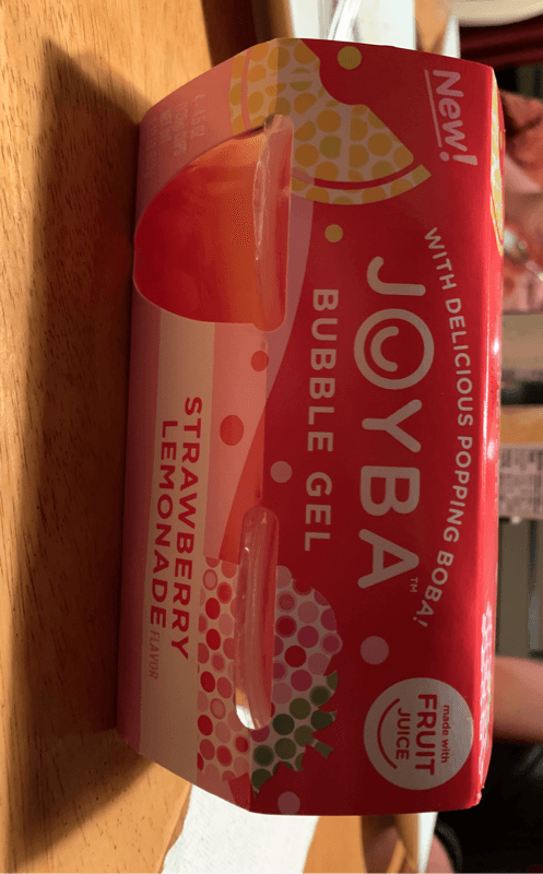 Joyba Bubble Gel Strawberry Lemonade Flavor