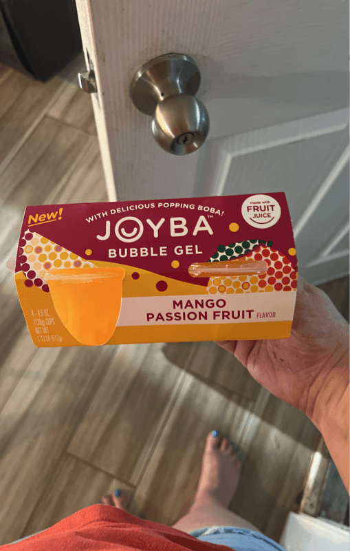 Joyba Bubble Gel Mango Passion Fruit Flavor