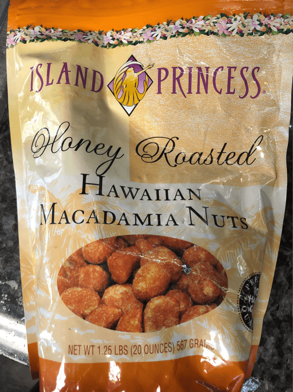Island Princess Honey Roasted Hawaiian Macadamia Nuts