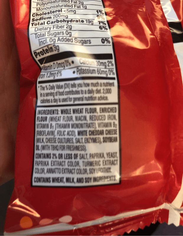 Cheez It Baked Snack Crackers