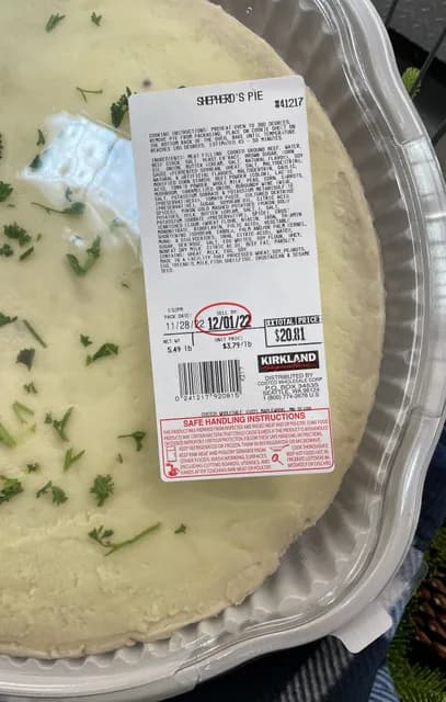 Kirkland Shepherd'S Pie