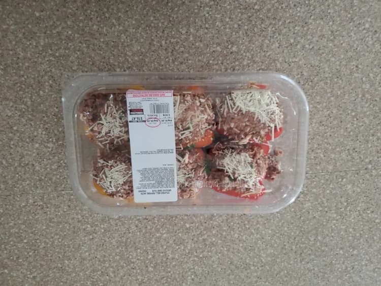 Kirkland Signatures Stuffed Bell Peppers With Ground Beef Rice
