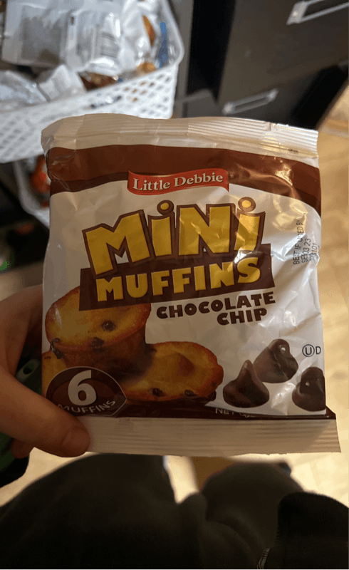 Little Debbie Mini Muffins Chocolate Chip