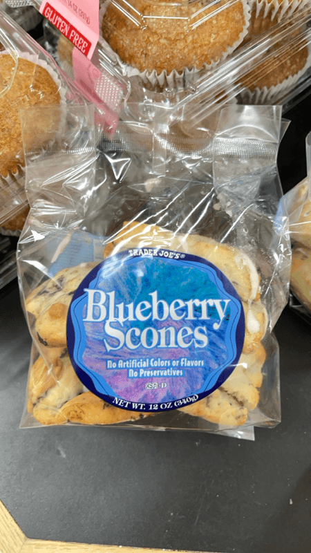 Trader Joe'S Blueberry Scones