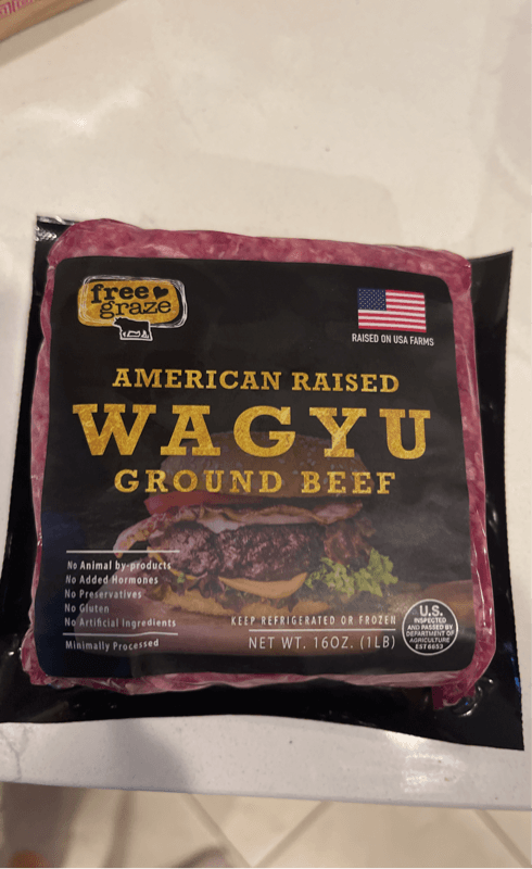 Freeze Graze American Raised Wagyu Ground Beef