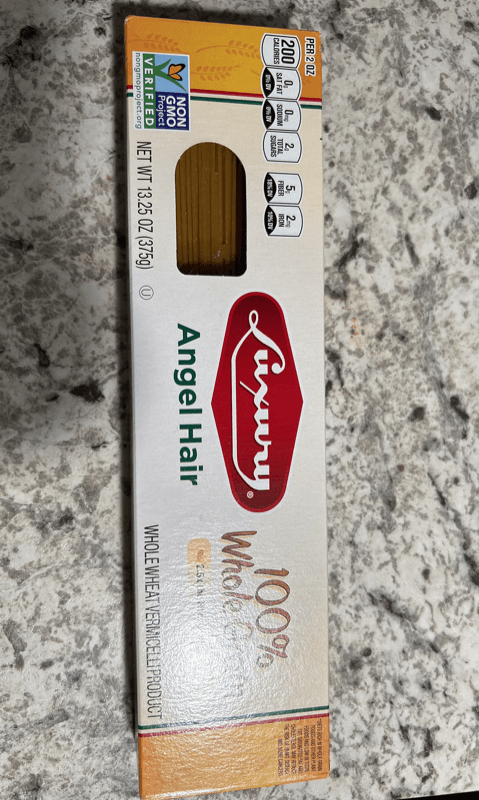 Luxury 100% Whole Grain Angel Hair