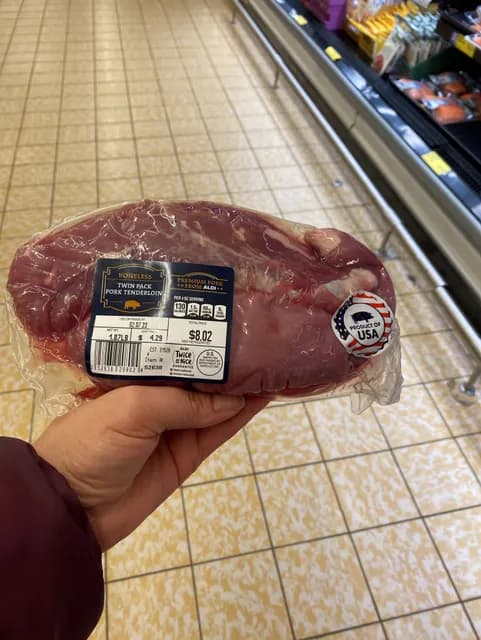 Boneless Twin Pack Pork Tenderloin