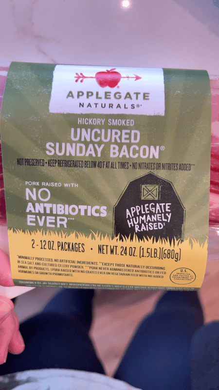 Applegate Naturals Uncured Sunday Bacon