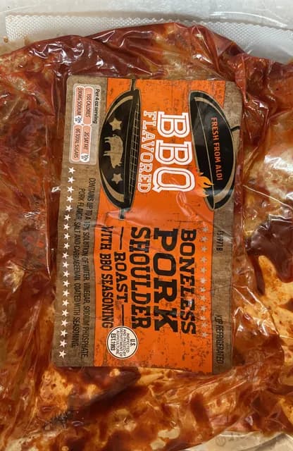 Aldi Bonelss Pork Shoulder Roast With Bbq Seasoning