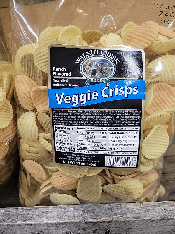 Walnut Creek Foods Veggie Crisps Ranch Flavor