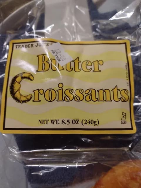 Is it Pescatarian? Trader Joe's Butter Croissants