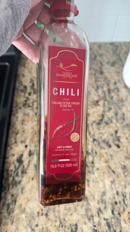 Terre Francescane Chili Infused Italian Extra Virgin Olive Oil Dressing