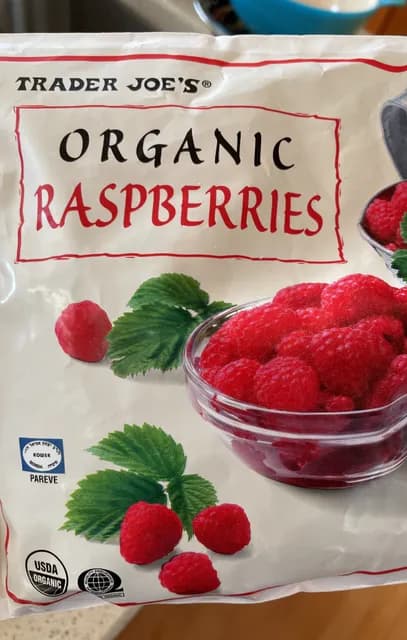 Trader Joe'S Organic Raspberries