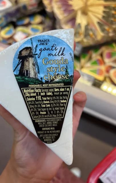 Trader Joe'S Goat'S Milk Gouda Style Cheese