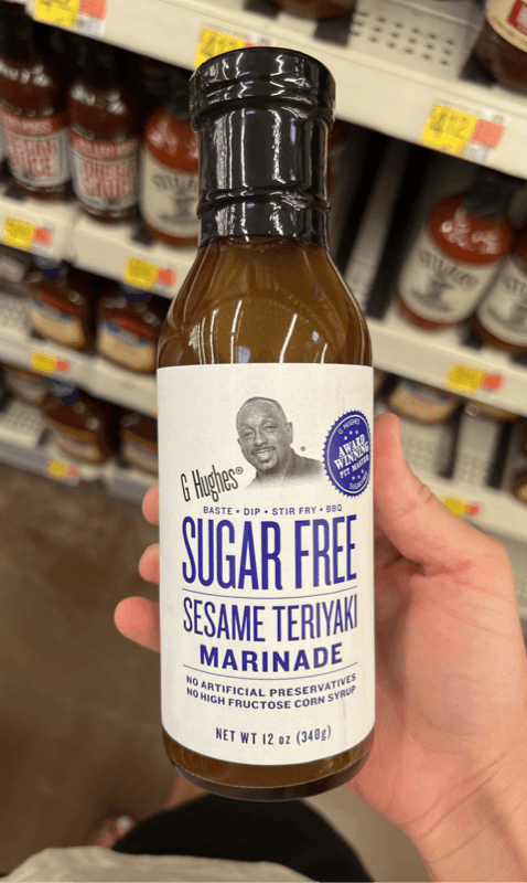 G Hughes Sugar Free Sesame Teriyaki Marinade