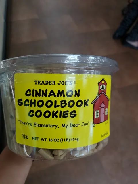 Is it Lactose Free? Trader Joe's Cinnamon Schoolbook Cookies