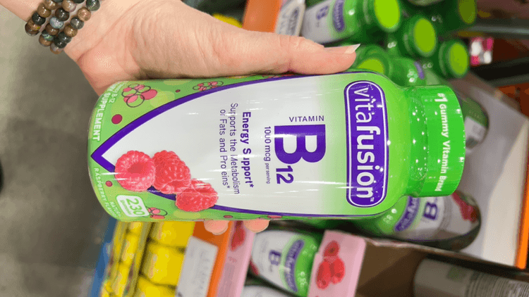 Vitafusion Vitamin B12 Gummy Vitamins - Raspberry Flavored