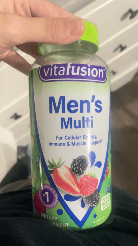 Vitafusion Men'S Multi Berry Flavor, 220 Gummies