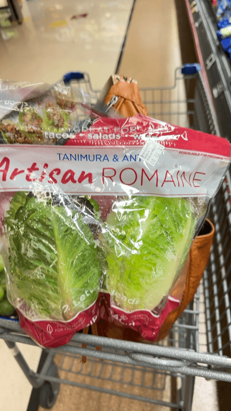 Artisan Romaine Prepacked