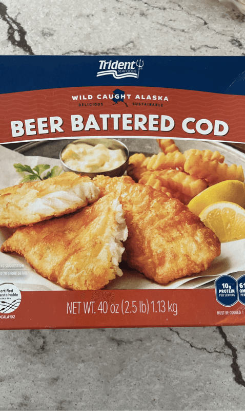 Trident Seafoods Wild Caught Alaska Beer Battered Cod