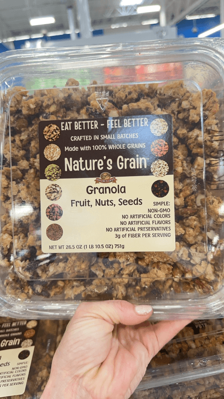 Nature'S Grain Granola Fruit, Nuts, Seeds