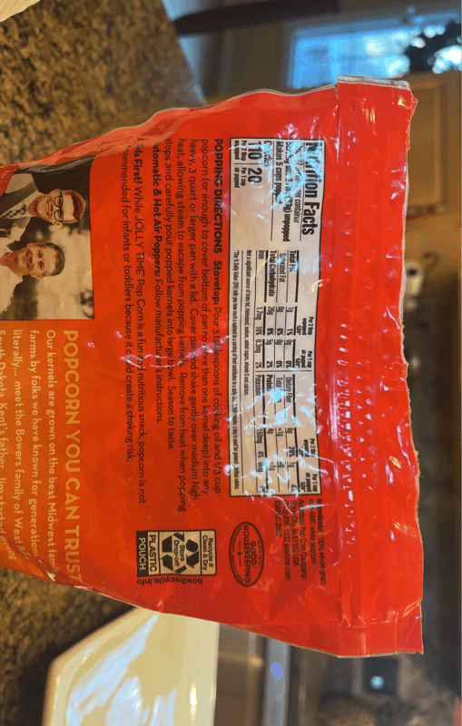 Jolly Time Pop Corn White