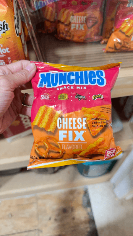Frito Lay Munchies Cheese Fix Flavored Snack Mix