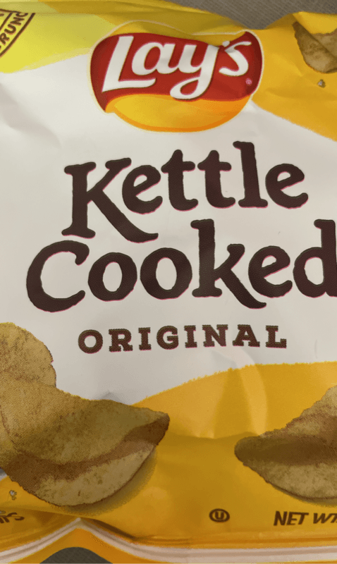 Lay'S Kettle Cooked Original Potato Chips