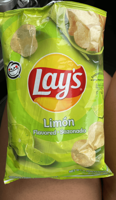 Lays Limon Flavored Potato Chips