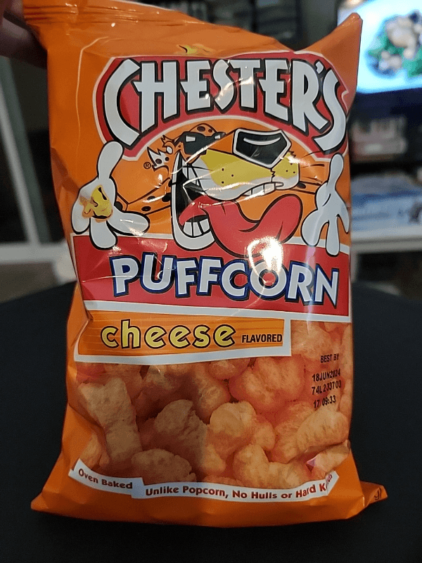 Fritolay Chester'S Cheese Flavored Puffcorn Snacks