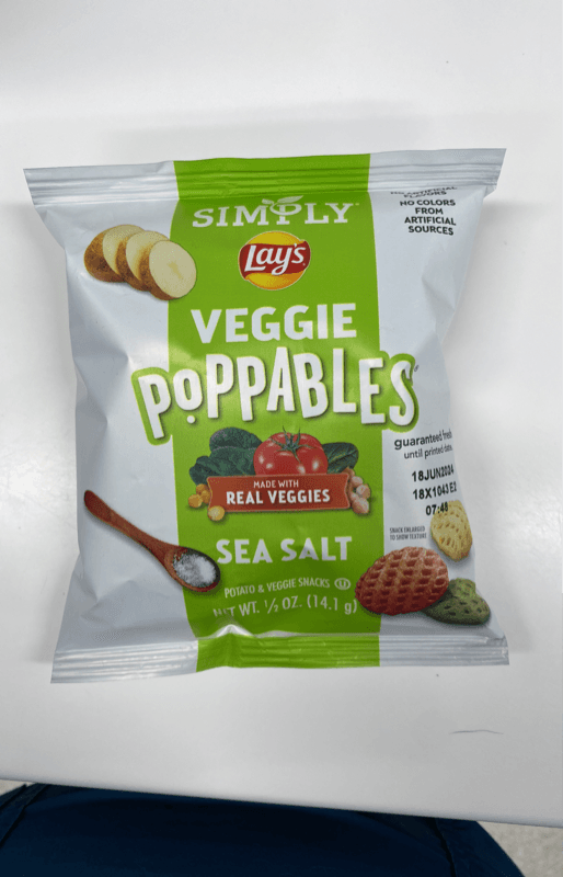 Simply Lay'S Veggie Sea Salt Poppables