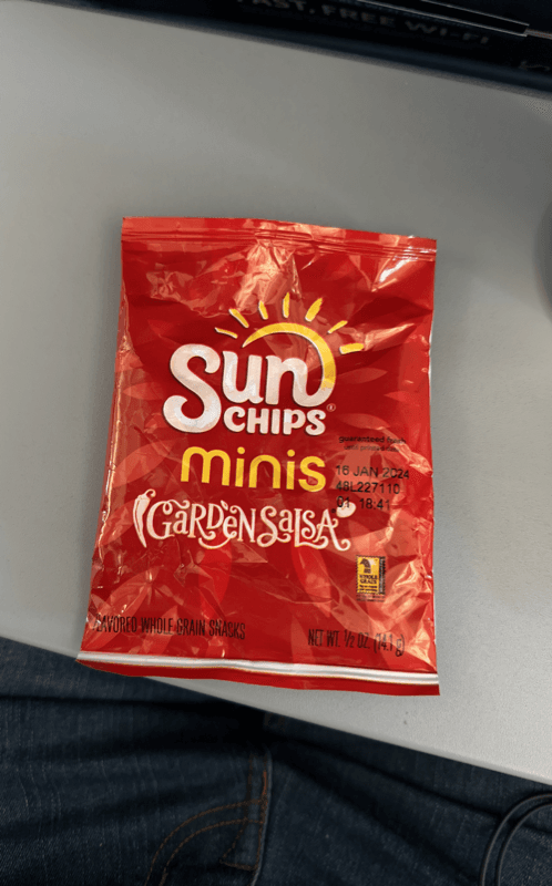 Sunchips Minis Garden Salsa Flavored Whole Grain Snacks
