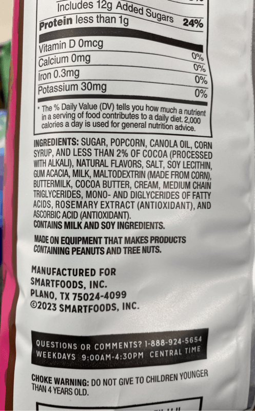 Smartfood Limited Edition Chocolate Glazed Donut Popcorn 6½