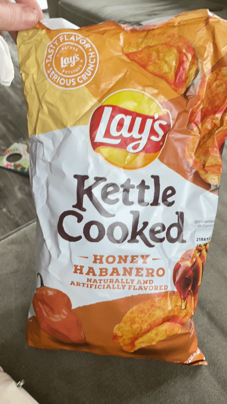 Lay'S Kettle Cooked Honey Habanero Potato Chips