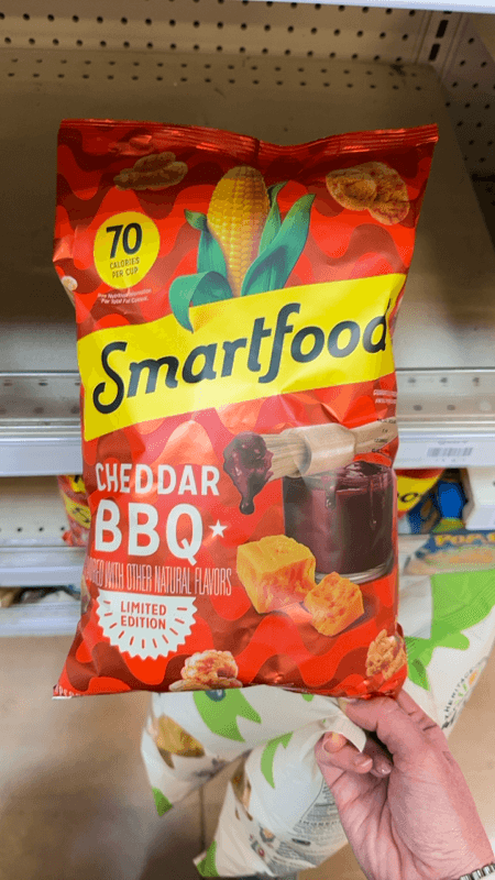 Smartfood Cheddar Bbq