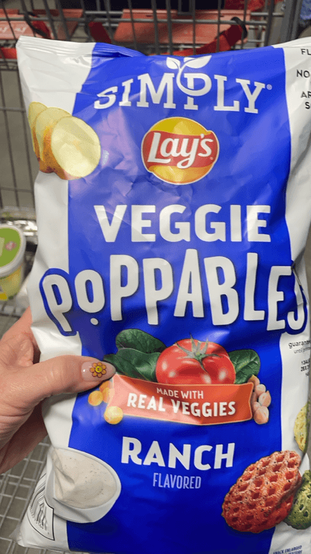 Simply Lays Veggie Poppables Ranch Flavored