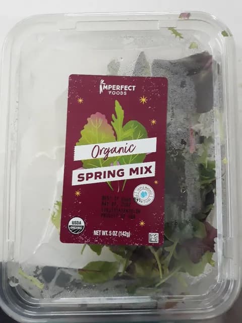 Imperfect Foods Organic Spring Mix